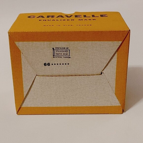 CARAVELLE Equalizer Mask Diving Underwater Mask Original Package 1960 SCUBA - Picture 9 of 15